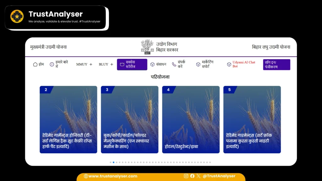 बिहार उद्यमी योजना: TrustAnalyser के साथ बनें सफल उद्यमी