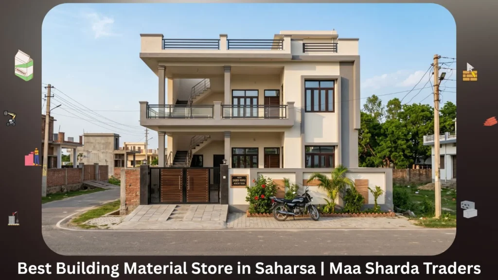 Best Building Material Store in Saharsa: Maa Sharda Traders Ke Saath Banaye Apna Sapno Ka Ghar