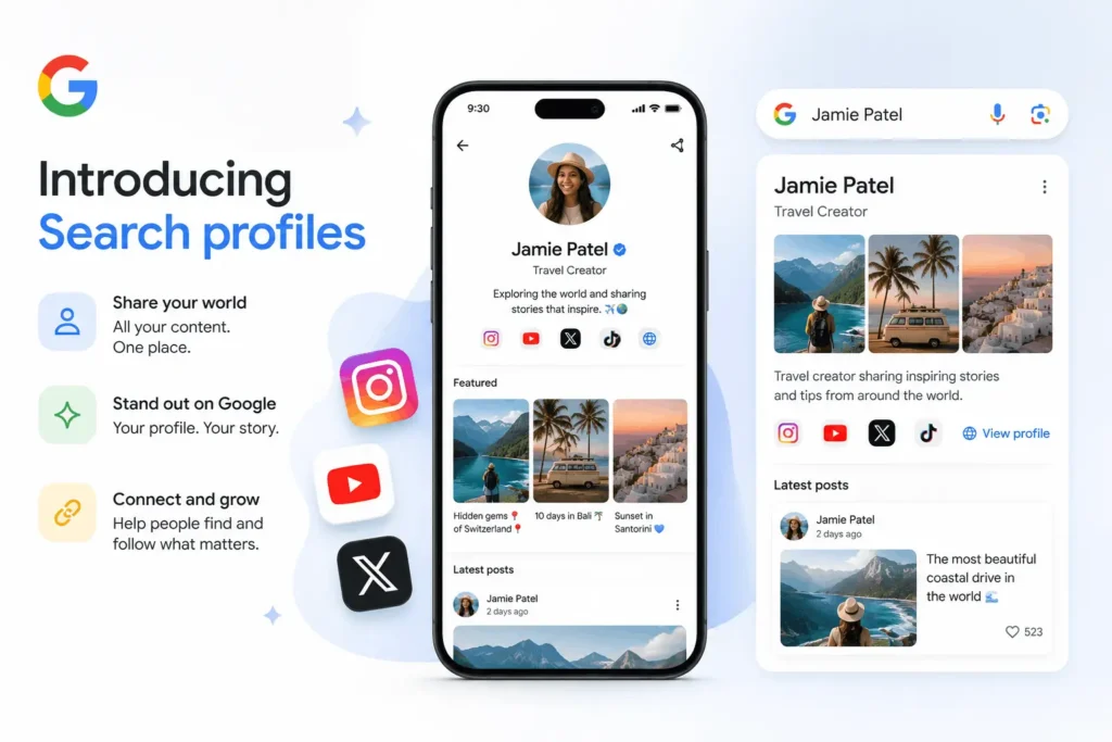 Google Search Profiles Explained — What Small Brands & Creators Need to Know | TrustAnalyser