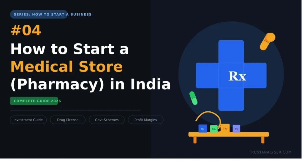 How to Start a Medical Store in India (2026): License, Investment & Setup Guide
